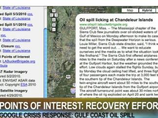 Gulf Oil Spill Gets "Googled"