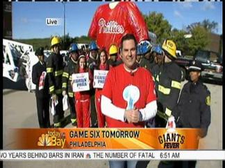 NBC Bay Area Morning Crew Takes on Philly Faithful
