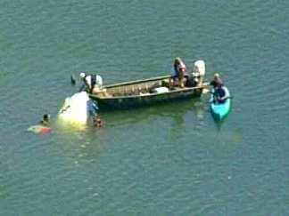 Small Plane Crashes in Lagoon