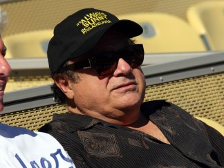 Stars in the Stands at Dodger Stadium