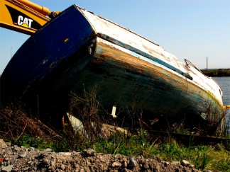 Delta's Graveyard of Ships