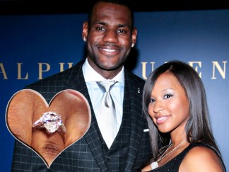 Celebrity Bling: LeBron's Engagement Ring for His Sweetheart