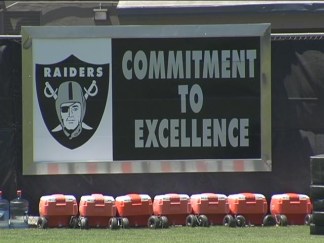 Raiders Report to Camp