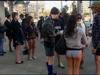 Pants Free Trolley Ride