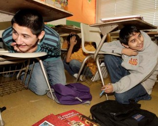 Nov. 13, 2008: SoCal Stages Earthquake