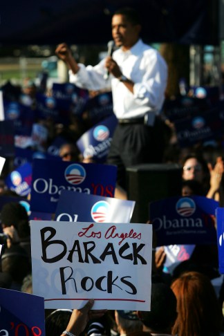 Obama Loves Angelenos
