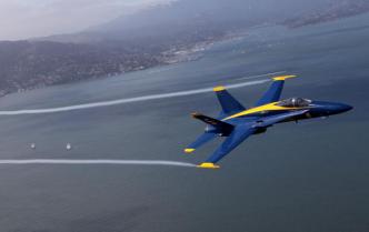 Blue Angels Roar and Soar Over SF