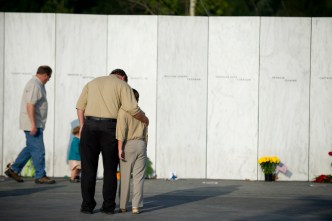 Flight 93 Families' Solemn Monday