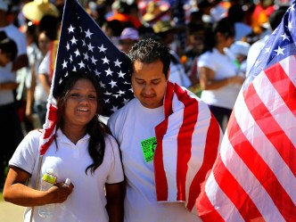 Thousands March in Arizona Over Immigration Law
