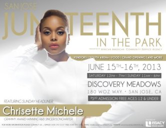 San Jose Juneteenth 150th Celebration in the Park