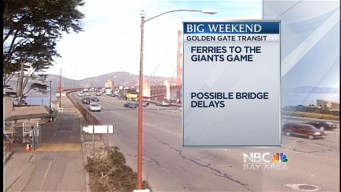 Transportation Tips: Bay's Big Weekend