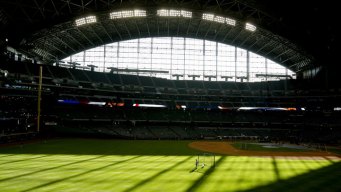 Giants Mad at Brewers' Roof Policy