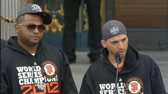 Pablo Sandoval and Marco Scutaro Speak