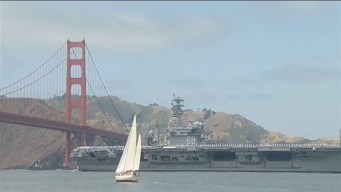 USS Nimitz Arrives in the San Francisco Bay