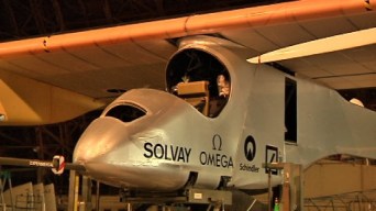 First Look at World's First Solar-Powered Plane