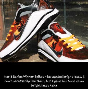 Wilson's Cleats Out-Shine Last Year's