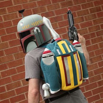 Boba Fett Backpack Guarantees Daily Poundings for Your Kid