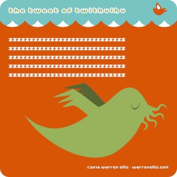 Warren Ellis' "The Tweet of Twithulhu"
