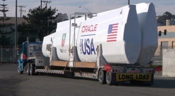Oracle Team USA Gets Its New Wing