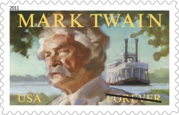 Twain Stamp to Launch in Old Sac