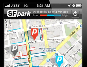 SF Parking via iPhone App