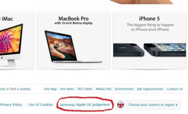 Apple Apologizes -- Sort of -- to Samsung