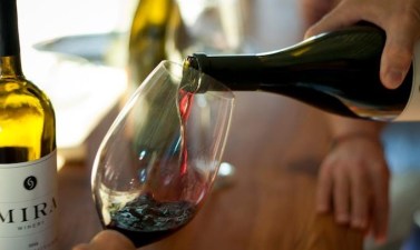 Underwater-Aged Wine from Napa