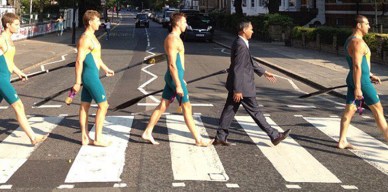 Raj Has Some Final Fun on Famous Road