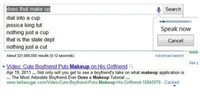 Google Testing Voice Search