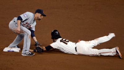 Angel Pagan Steal Nets Free Tacos for America