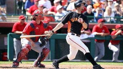 Bochy Hints Belt at First, Huff in Left