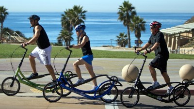 Bikes and Snowcones in Santa Monica