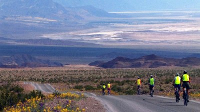 Pedaling Death Valley