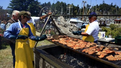 World's Largest Salmon BBQ