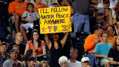 Pence Paid Own Way to Join Giants