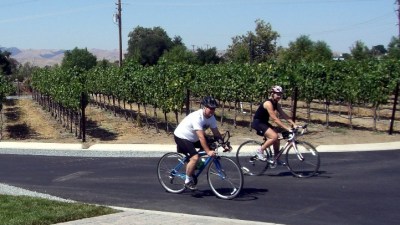 Biking Through Livermore Wine Country
