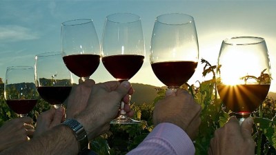 The World's Longest Rolling Wine Toast