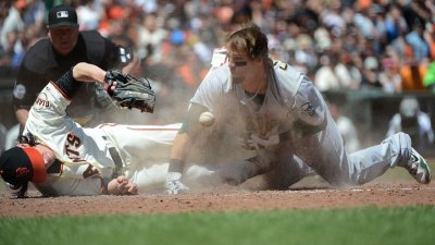 Lincecum Got Run Over by a Cowgill
