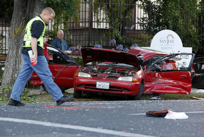 CHP Chase Ends in Violent Crash