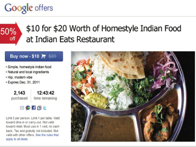 Stiff-Armed by Groupon, Google Will Clone It