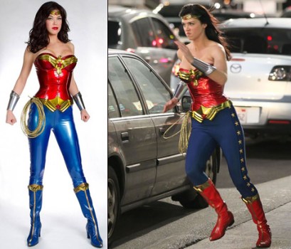 Wonder Woman Sporting New New Togs After Outcry