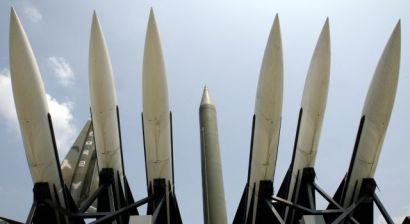 The U.S. has said it is ready to blast North Korean missiles out of the sky if they get too close for comfort. The U.S. has said it is ready to blast North Korean missiles out of the sky if they get too close for comfort.