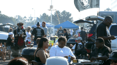 It's going to cost you a couple of bucks extra to wrangle a spot for your grill on game day. It's going to cost you a couple of bucks extra to wrangle a spot for your grill on game day.