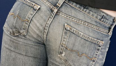 Super-tight jeans and high heels makes for a painful combination. Is it worth it? Super-tight jeans and high heels makes for a painful combination. Is it worth it?