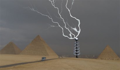 Did Scientists Use Secret Tesla Tech to Make Rain in the Desert?