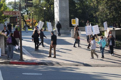 The protests that started Wednesday at Cal have expanded to UCLA and Davis, with updates being furiously posted by students on Twitter.