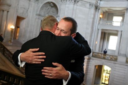 Okay, admittedly the mood was less same-sex marriage victory and more the relief felt by abused survivors at the end of their torture. Okay, admittedly the mood was less same-sex marriage victory and more the relief felt by abused survivors at the end of their torture.
