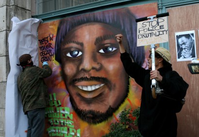 A shouted slur raises questions about the role race played in Oscar Grant's death. A shouted slur raises questions about the role race played in Oscar Grant's death.
