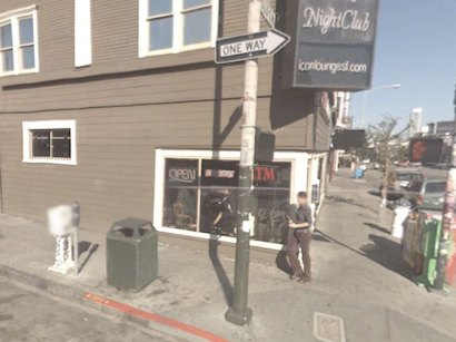 Wicked Grounds couldn't have picked a better location for their kinky coffee shop than the corner of 8th and Folsom.
