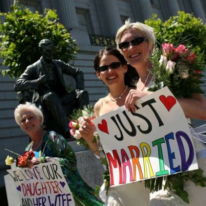 California is seeing a boom in gay marriages due to a ballot initiative that could ban the practice. California is seeing a boom in gay marriages due to a ballot initiative that could ban the practice.